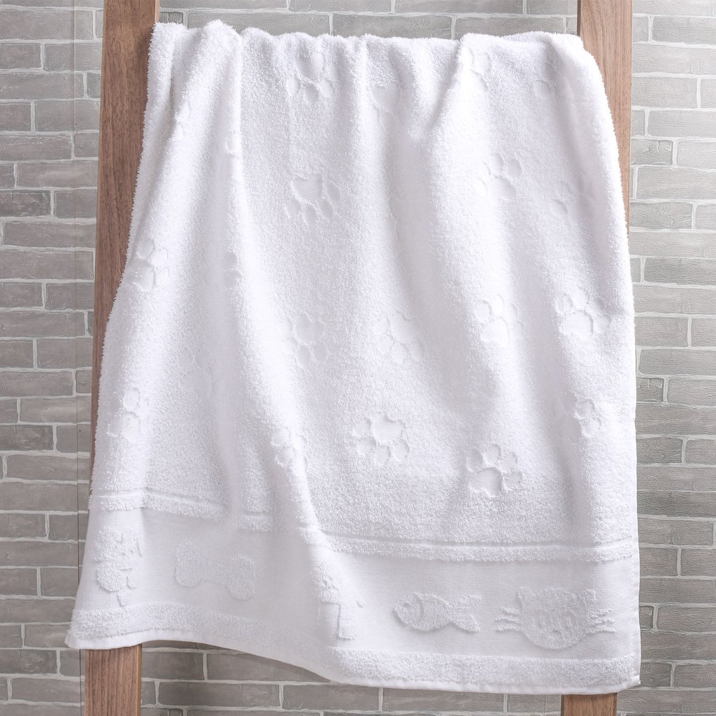 Toalha Pet Profissional 70x110 Super Absorção Branco