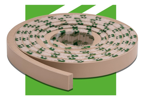 Eva Rodape Acabamento Ripado Laminado 2,5m - Play Creme