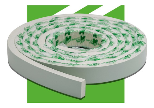 Eva Rodape Acabamento Ripado Laminado 2,5m - Play Verde