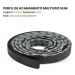 Eva Rodape Acabamento Ripado Laminado 2,5m - Urban Black