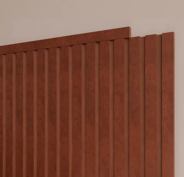 Eva Rodape Acabamento Ripado Laminado 2,5m - Urban Bronze
