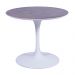 Base Mesa Saarinen Tulip Jantar Redonda Branca - 124 a 150cm