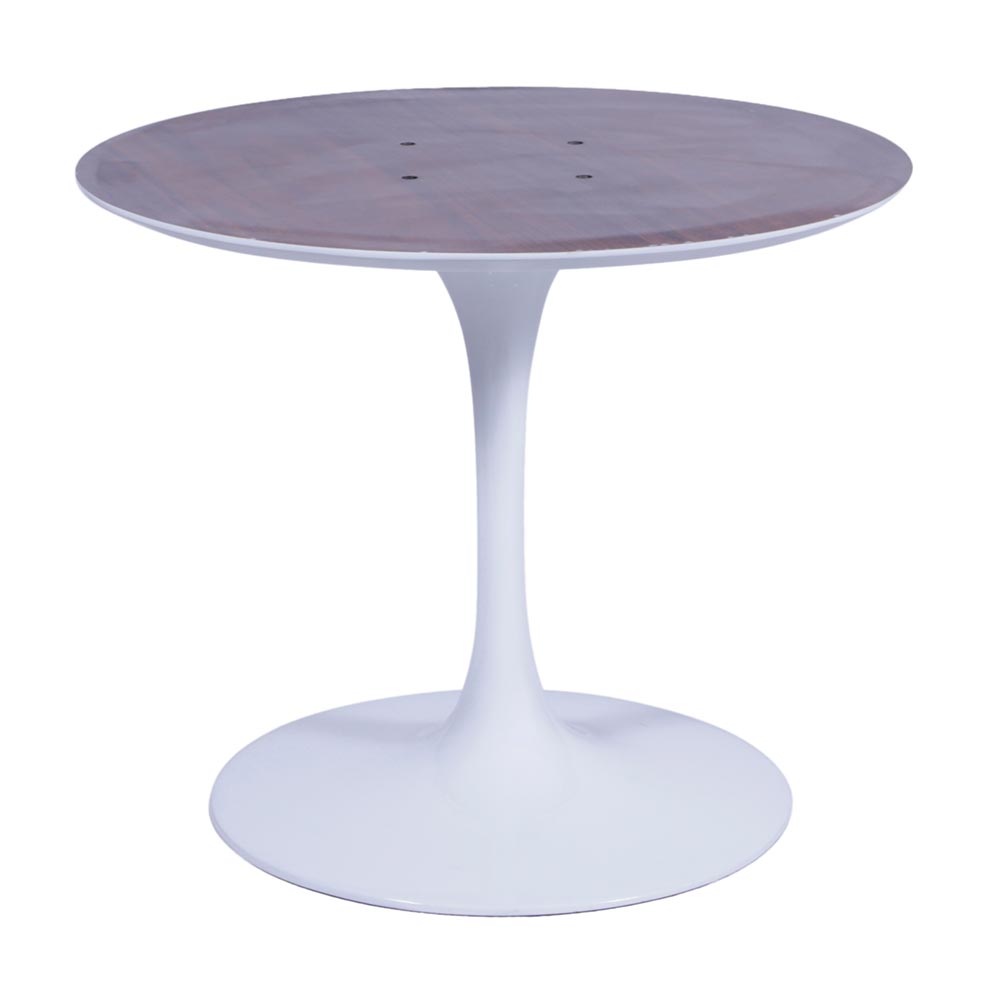 Base Mesa Saarinen Tulip Jantar Redonda Branca - 124 a 150cm