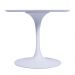 Base Mesa Saarinen Tulip Jantar Redonda Branca - 124 a 150cm