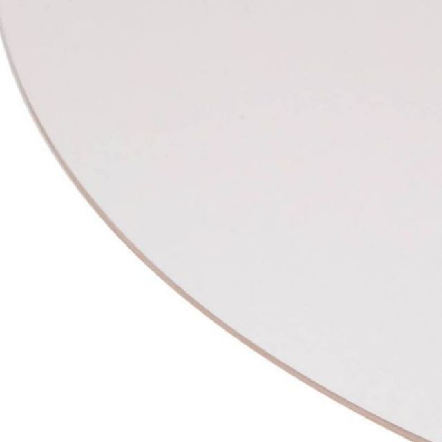 Mesa Saarinen Bistrô  Fórmica Branca 70cm - Base Branca