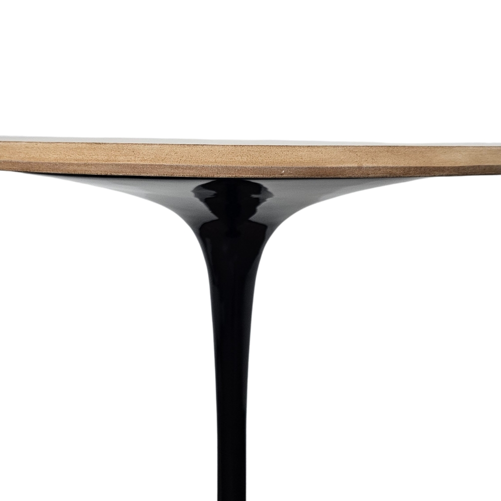 Mesa Saarinen Bistrô Freijó 70cm - Base Preta
