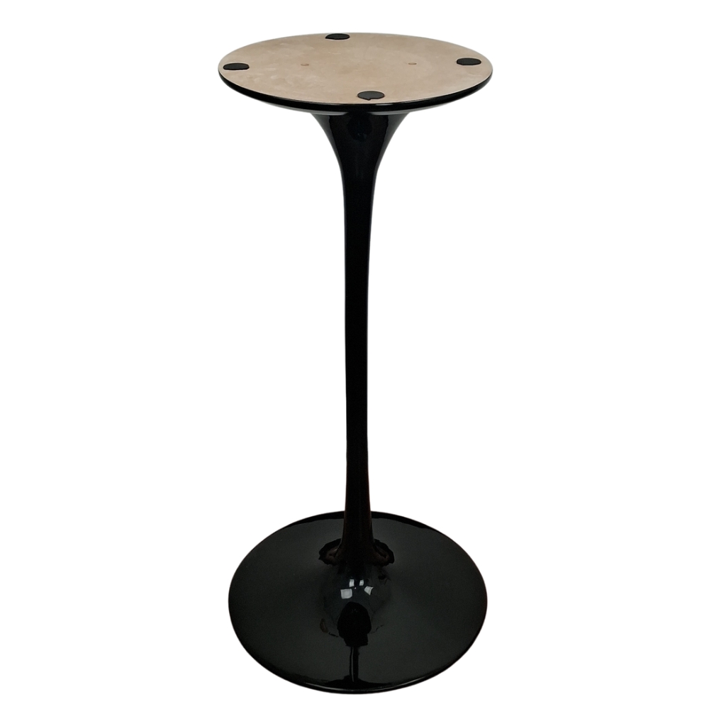Mesa Saarinen Bistrô Freijó 70cm - Base Preta