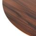 Mesa Saarinen Bistrô Imbuia 70cm - Base Branca
