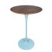 Mesa Saarinen Bistrô Pau Ferro 70cm - Base Branca