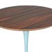 Mesa Saarinen Bistrô Pau Ferro 70cm - Base Branca