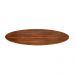 Mesa Saarinen Redonda Pau Ferro 90cm - Base Branca