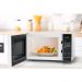 Micro-ondas Midea 20 Litros MRAS, Branco/Preto