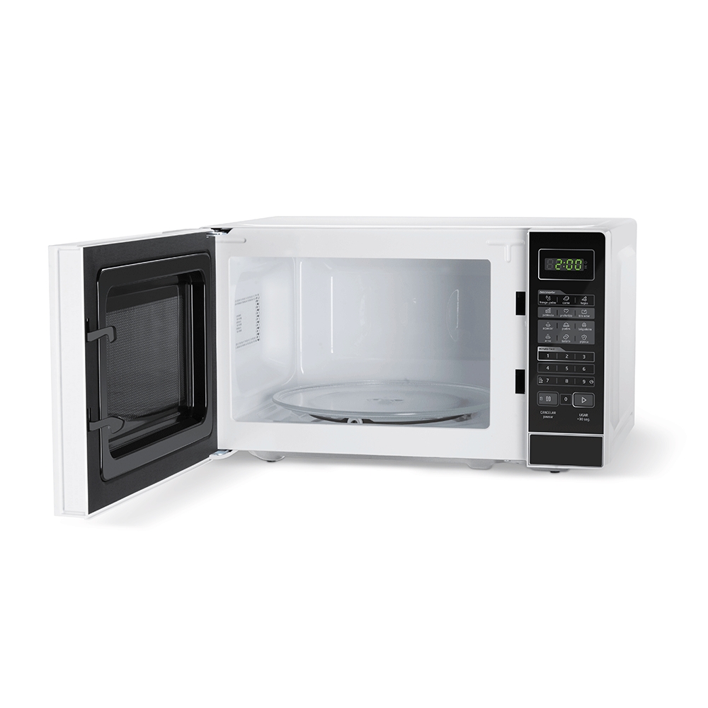 Micro-ondas Midea 20 Litros MRAS, Branco/Preto