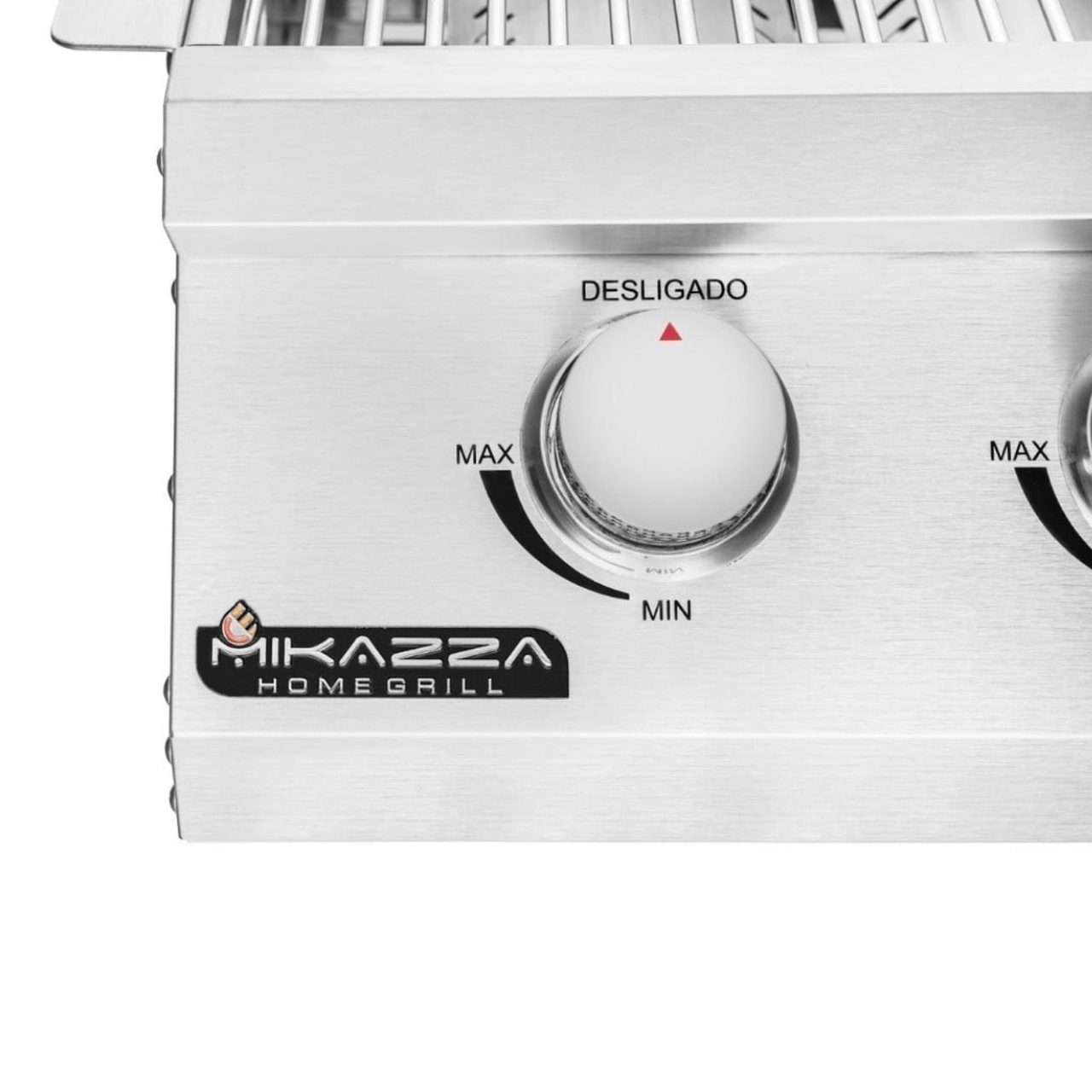 Churrasqueira a Gás Embutir Mikazza Pro 3 Standard - Gás Natural