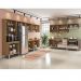 COZINHA MODULADA MILLA 11 PEÇAS AMENDOA OFF WHITE PUXADOR ALUMINIO