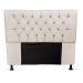 Cabeceira Carla Capitone para Cama Box Casal 140 CM Suede bege