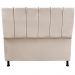 Cabeceira Giovana para Cama Box Casal 140 CM Suede Bege