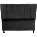 Cabeceira Giovana para Cama Box Casal 140 CM Suede Preto