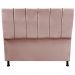Cabeceira Giovana para Cama Box Casal 140 CM Suede Rose