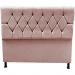 Cabeceira Paris Capitone para Cama Box Casal 140 CM Suede Rose