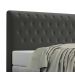 Cabeceira Queen Brenda 160 CM Animale Cinza Casah