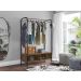 Guarda Roupa Closet Milão 9017 Preto/Demolição Fosco