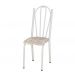 Kit 04 Cadeiras Tubular Branca 021 Assento Rattan