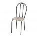 Kit 04 Cadeiras Tubular Cromo Preto 004 Assento Rattan