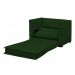Poltrona Cama Londres Suede Verde