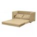 Sofá Cama 02 Lugares Londres Suede Marfim