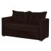 Sofá Cama 02 Lugares Londres Suede Tabaco