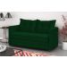 Sofá Cama 02 Lugares Londres Suede Verde