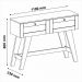 Aparador 2 Portas 110 cm Sala Estar 4674 Cinamomo Off White ARLY