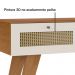 Aparador 2 Portas 110 cm Sala Estar 4674 Cinamomo Off White ARLY