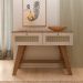 Aparador 2 Portas 110 cm Sala Estar 4674 Cinamomo Off White ARLY