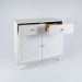 Aparador 2 Portas 2 Gavetas 80 cm R629 Branco Dtall