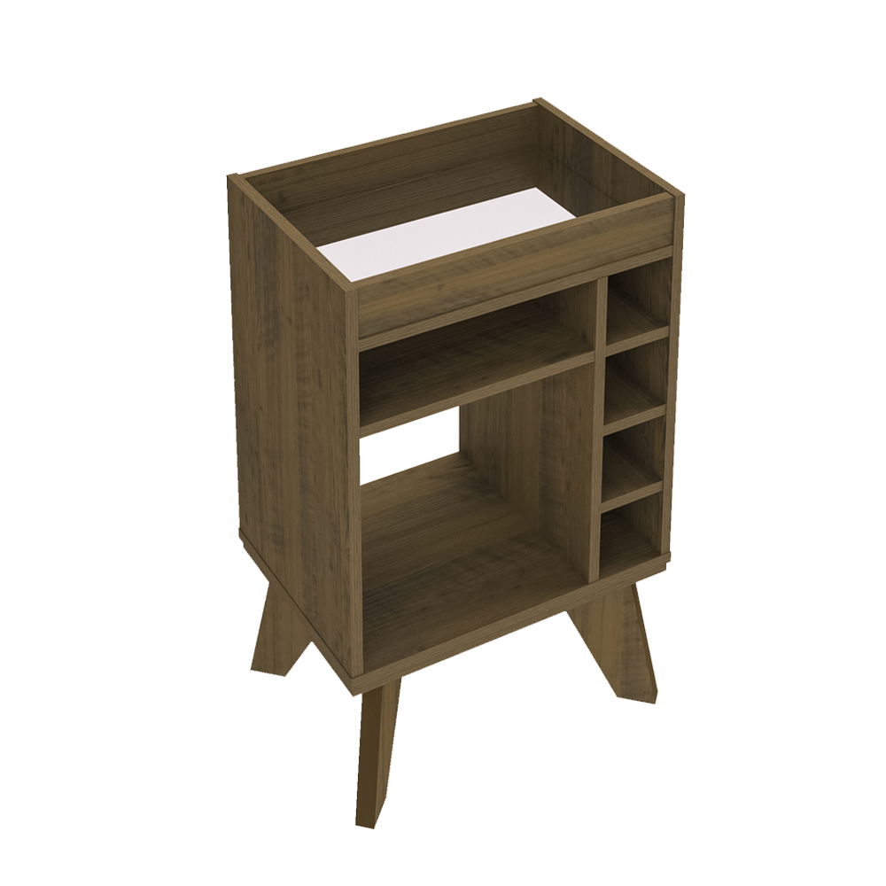 Aparador Adega Bar 4 Nichos 72X45 cm DRI 4102 Pinho ARLY