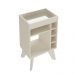 Aparador Adega Bar 4 Nichos 72X45 cm DRI 4103 Off White ARLY