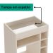 Aparador Adega Bar 4 Nichos 72X45 cm DRI 4103 Off White ARLY
