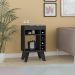 Aparador Adega Bar 4 Nichos 72X45 cm DRI 4139 Preto ARLY