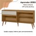 Aparador Buffet 160 cm 4 Portas RA2550 Nature Off White PLLA