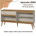 Aparador Buffet 160 cm 4 Portas RA2550 Off White Nature PLLA
