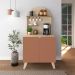 Aparador Cantinho Cafe 2 Portas 80 cm 4630 Naturale Terracota ARLY