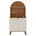 Aparador Cantinho Cafe 2 Portas 80 cm 4631 Cedro Off White ARLY