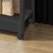 Aparador Carrinho Café 2 Gavetas 85 cm BA135 Preto Dtall