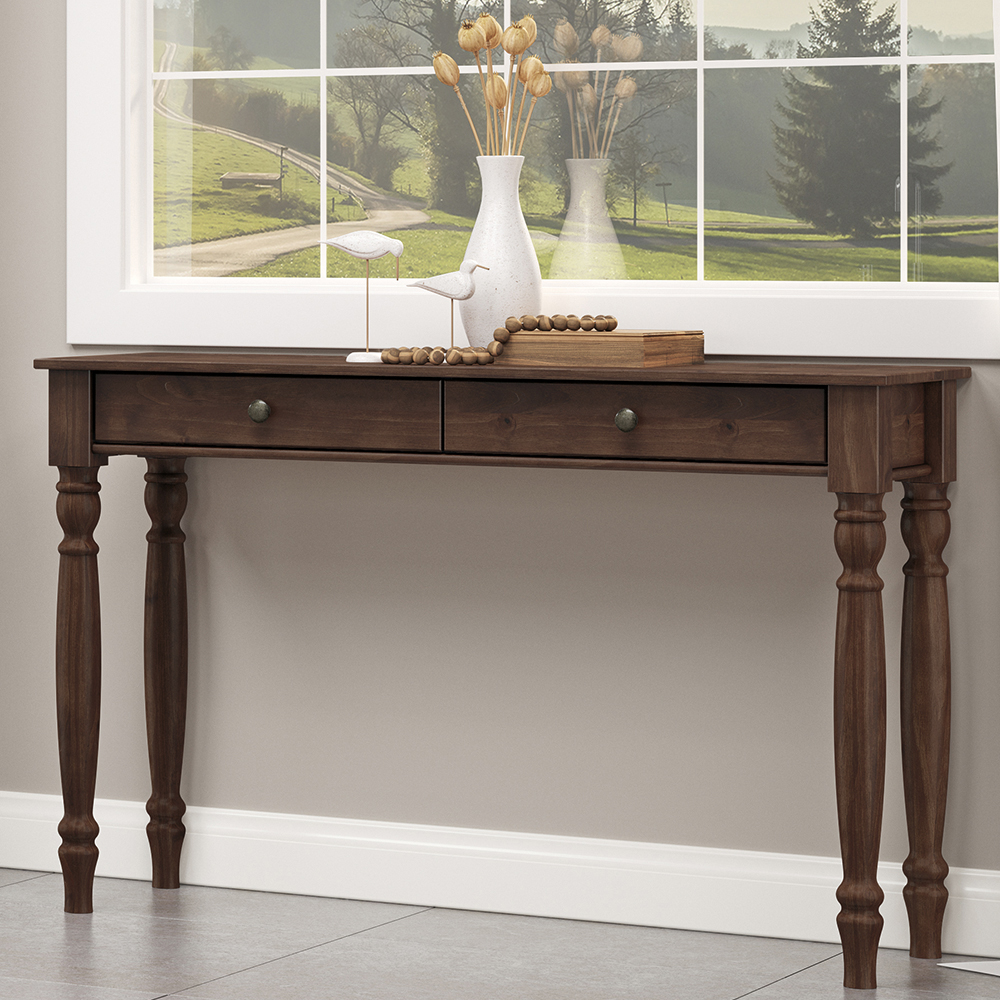 Aparador Madeira Maciça 2 Gavetas 120 cm 8933 Cafe Milani Store