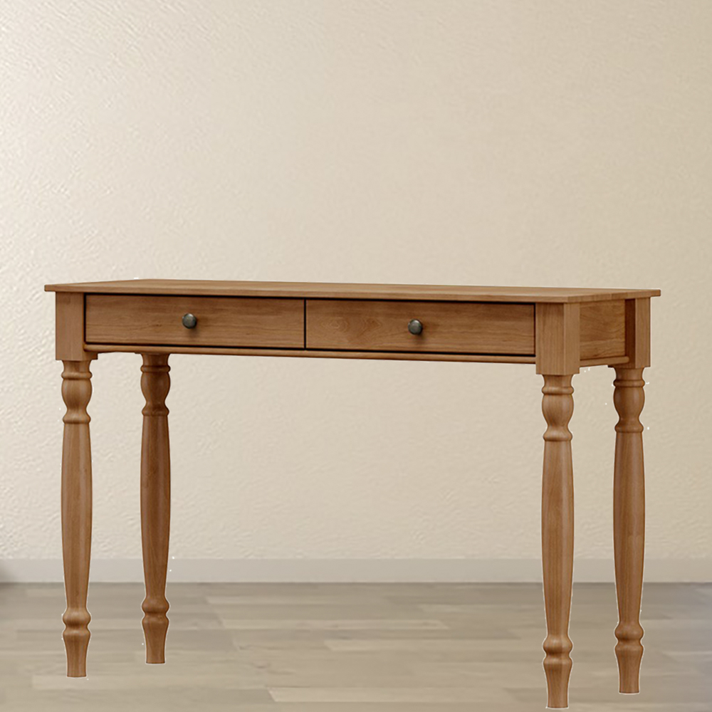 Aparador Madeira Maciça 2 Gavetas 120 cm 8933 Freijo Milani Store