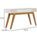 Aparador Para Sala Com Gaveta Riveira Off White CLB