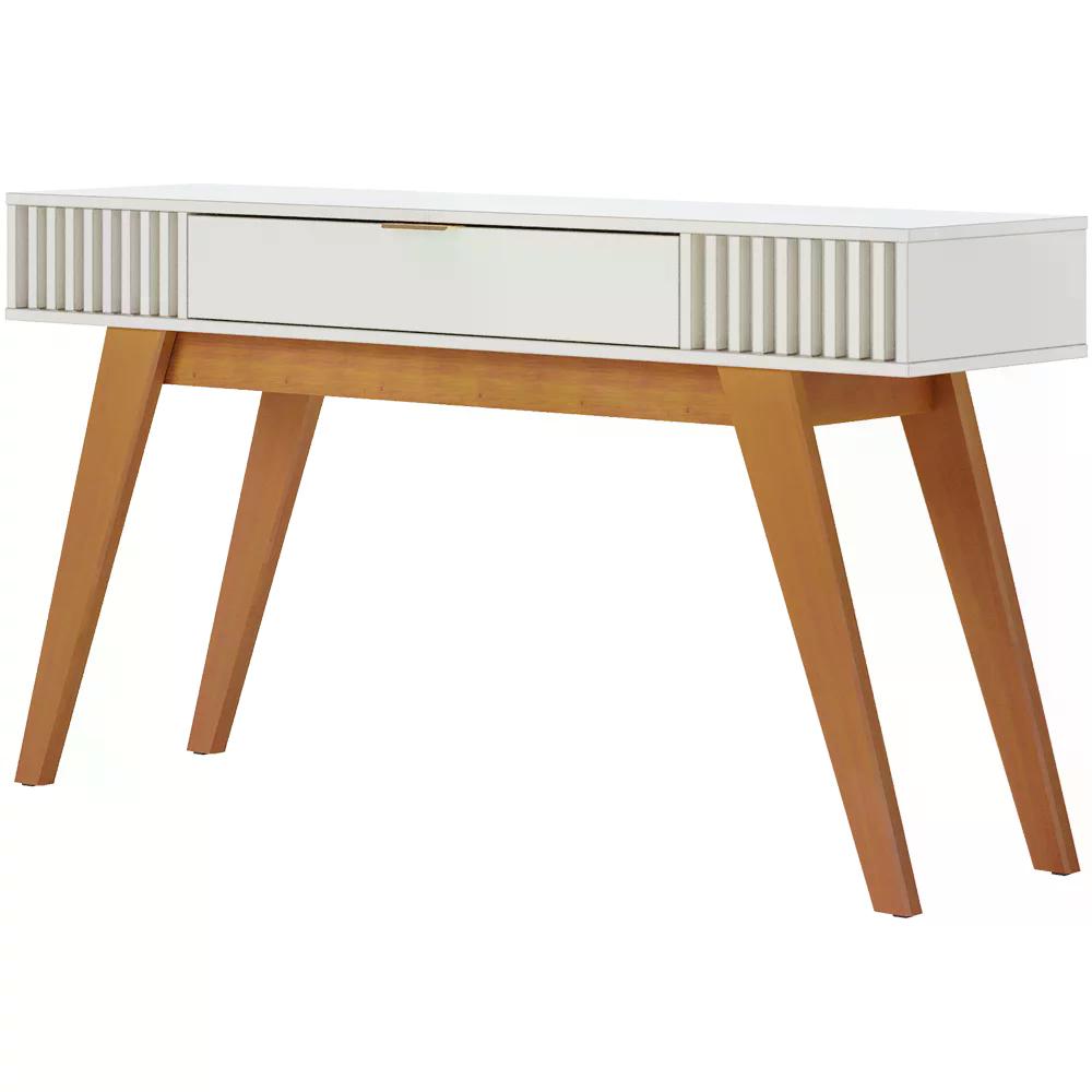 Aparador Para Sala Com Gaveta Riveira Off White CLB