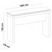 Aparador Sala de Estar 120 cm 4437 Pinho Off White ARLY